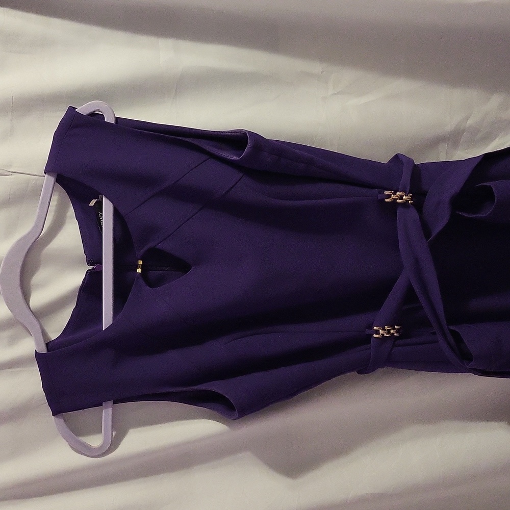 Purple dress with usable pockets